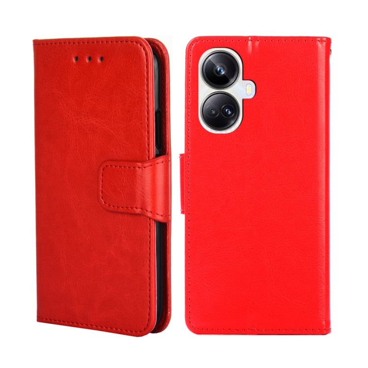 For Realme 10 Pro+ 5G Crystal Texture Leather Phone Case