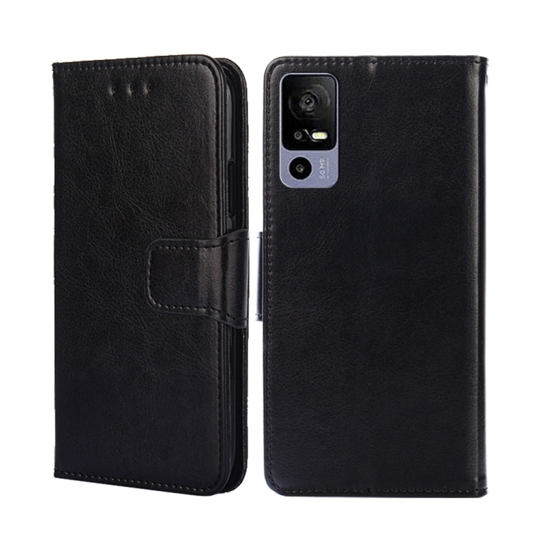 For TCL 40R 5G Crystal Texture Leather Phone Case