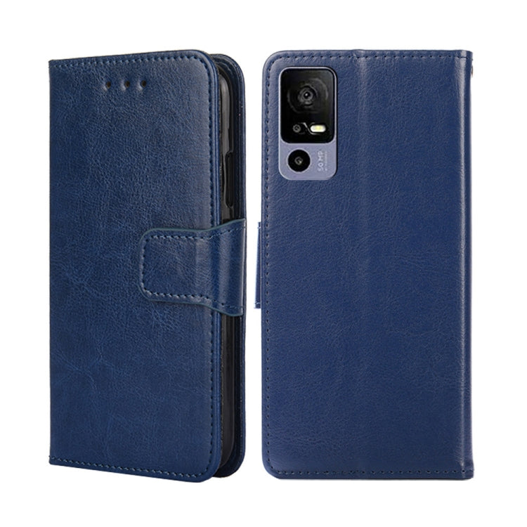 For TCL 40R 5G Crystal Texture Leather Phone Case