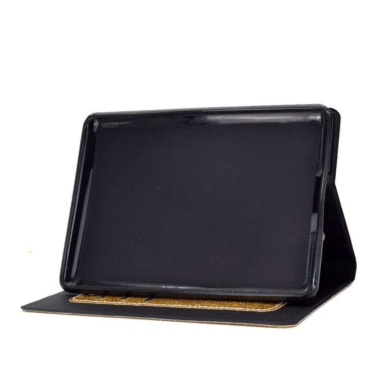 For Amazon Kindle Youth Version 2022 Varnish Glitter Powder Smart Leather Tablet Case