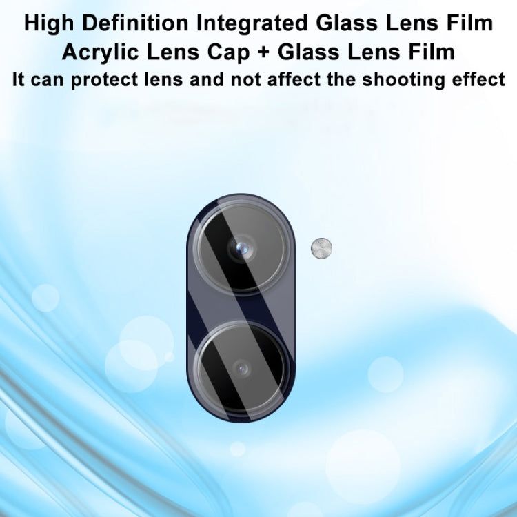 For Realme 10 4G Global imak Integrated Rear Camera Lens Tempered Glass Film
