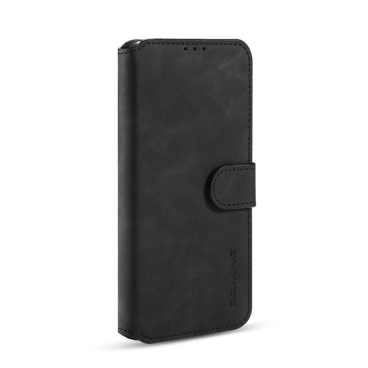 For Huawei P40 DG.MING Retro Oil Side Horizontal Flip Case with Holder & Card Slots & Wallet