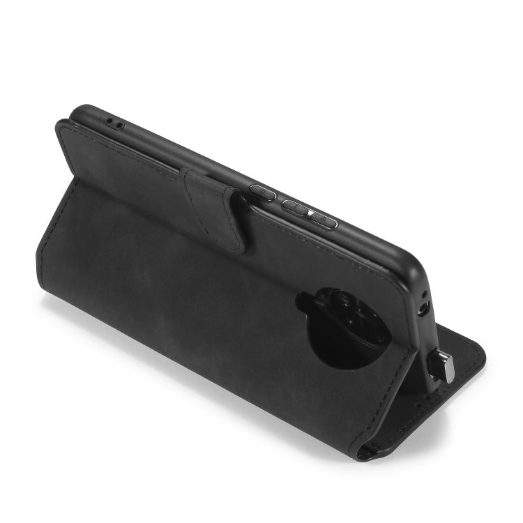 For Xiaomi Redmi K30 Pro DG.MING Retro Oil Side Horizontal Flip Case with Holder & Card Slots & Wallet