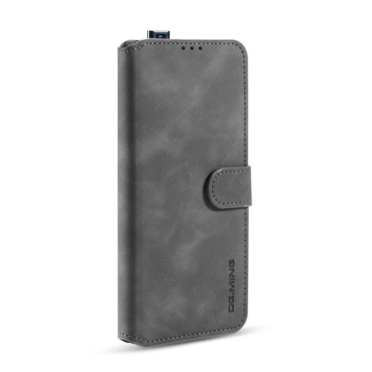 For Xiaomi Redmi K30 Pro DG.MING Retro Oil Side Horizontal Flip Case with Holder & Card Slots & Wallet