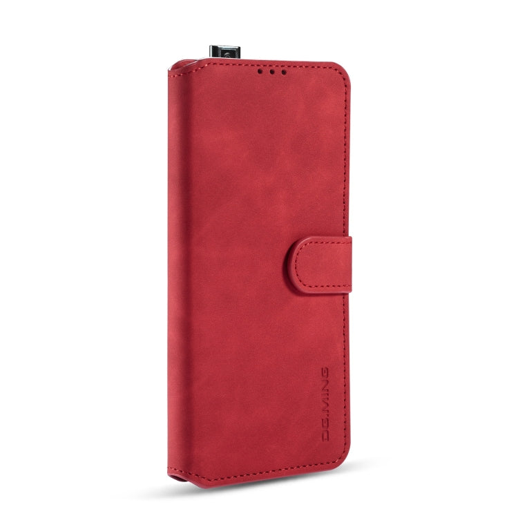For Xiaomi Redmi K30 Pro DG.MING Retro Oil Side Horizontal Flip Case with Holder & Card Slots & Wallet