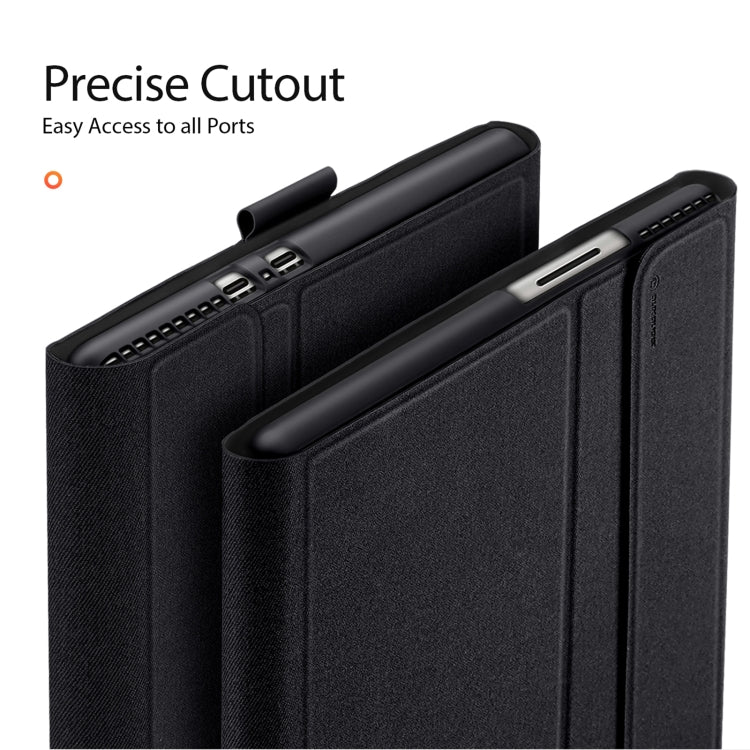 For Microsoft Surface Pro 9 DUX DUCIS Domo Series Magnetic Flip Leather Tablet Case(Black)