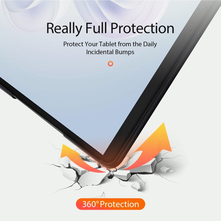 For Microsoft Surface Pro 9 DUX DUCIS Domo Series Magnetic Flip Leather Tablet Case(Black)