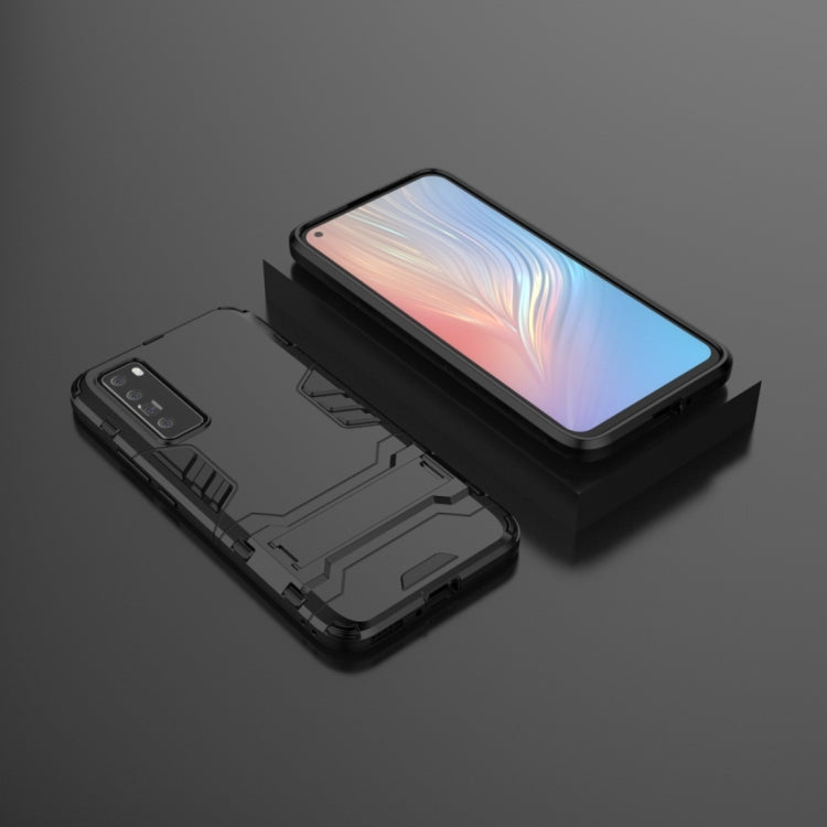 For Huawei nova 7 5G Shockproof PC + TPU Protective Case with Invisible Holder