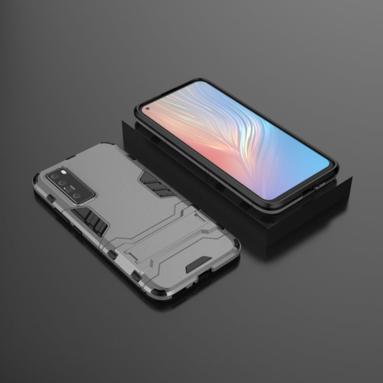 For Huawei nova 7 5G Shockproof PC + TPU Protective Case with Invisible Holder