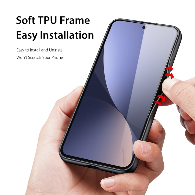 For Xiaomi 13 DUX DUCIS Fino Series PU + TPU Protective Phone Case(Grey)