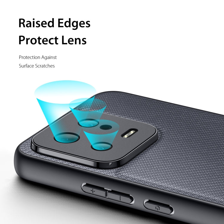 For Xiaomi 13 DUX DUCIS Fino Series PU + TPU Protective Phone Case(Grey)