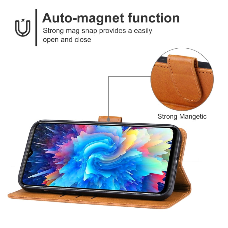 For Infinix Hot 20 5G Leather Phone Case