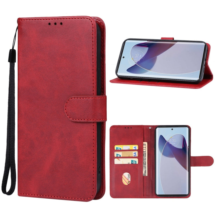 For Motorola Moto X40 Pro Leather Phone Case