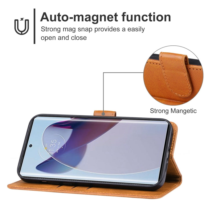 For Motorola Moto X40 Pro Leather Phone Case