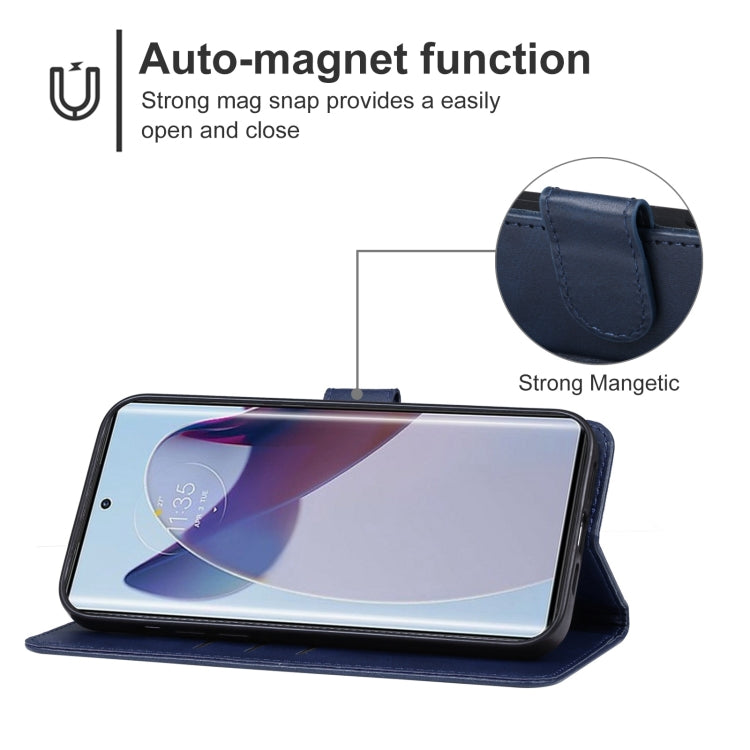 For Motorola Moto X40 Pro Leather Phone Case