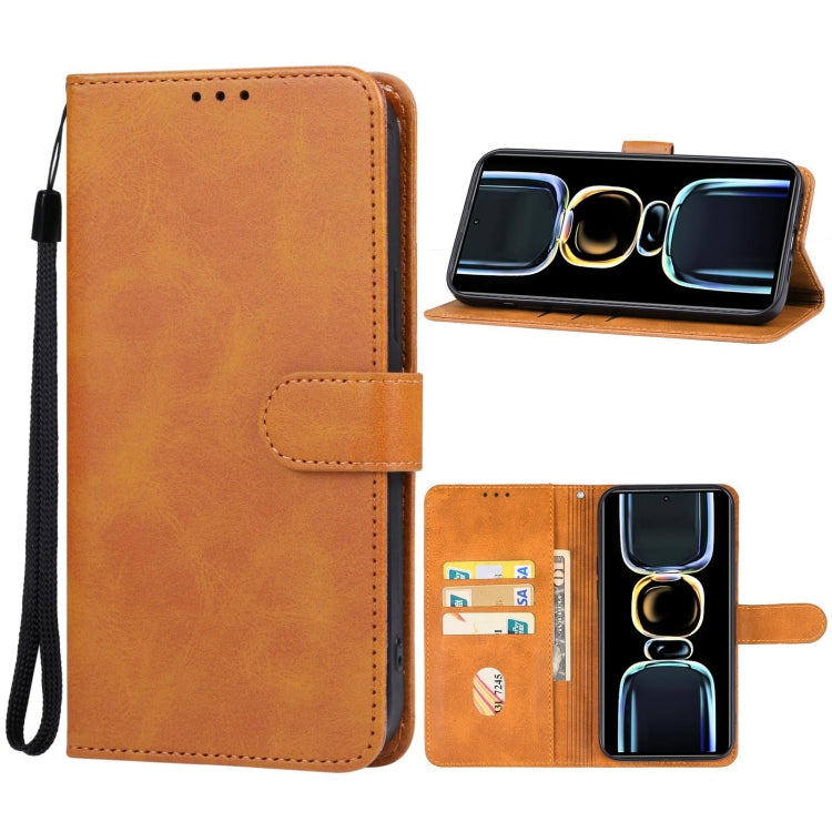 For Xiaomi Redmi K60E Leather Phone Case