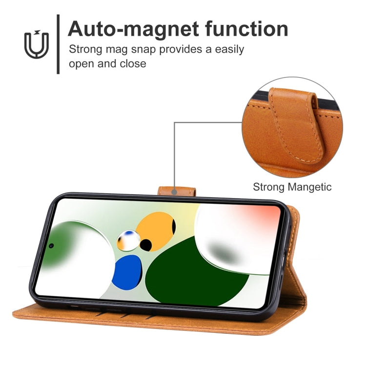 For Xiaomi Redmi Note 12 Pro Speed Leather Phone Case