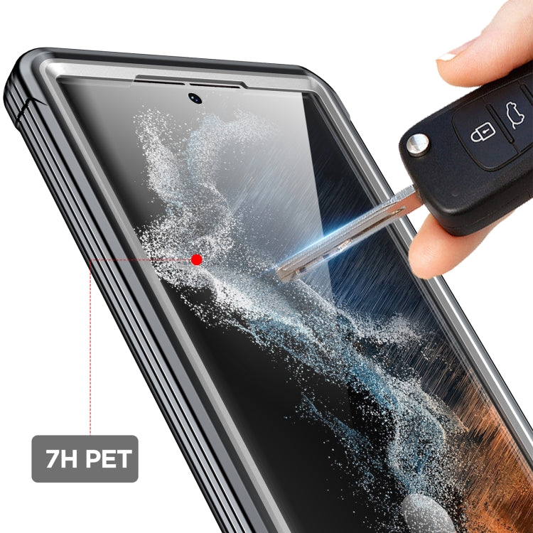 For Samsung Galaxy S23 Ultra 5G RedPepper Transparent Shockproof Phone Case