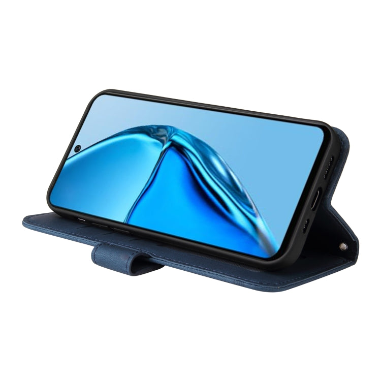 For Infinix Hot 20 4G Skin Feel Life Tree Metal Button Leather Phone Case