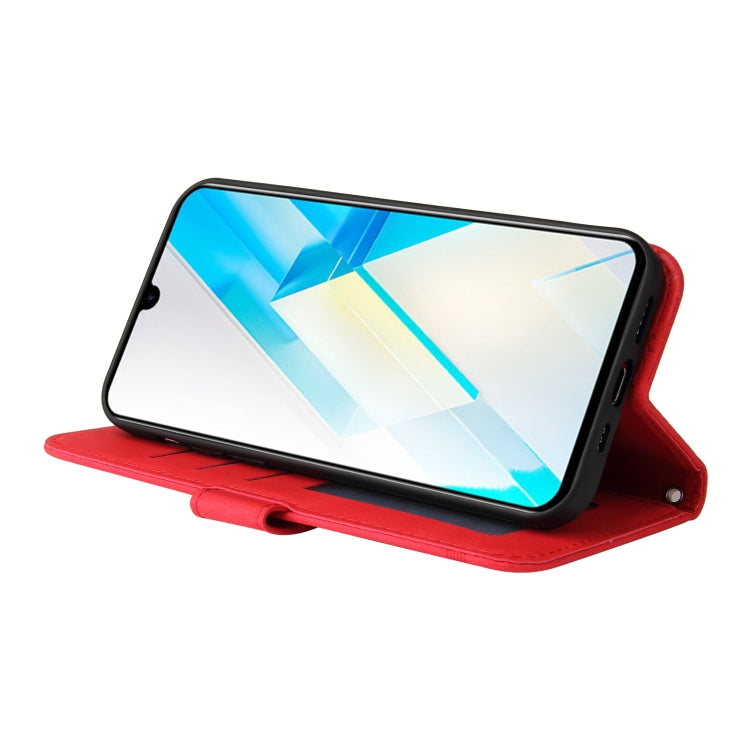 For Infinix Note 12 / G96 Skin Feel Life Tree Metal Button Leather Phone Case