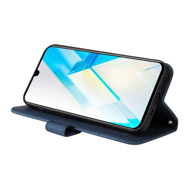 For Infinix Note 12 / G96 Skin Feel Life Tree Metal Button Leather Phone Case