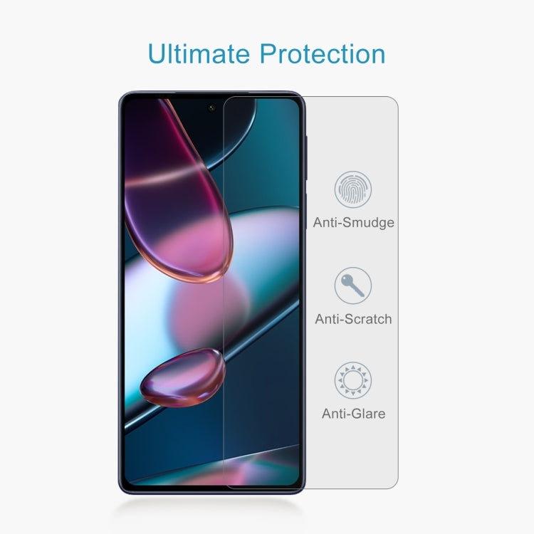 For Motorola Moto Edge+ 2023 10pcs 0.26mm 9H 2.5D Tempered Glass Film