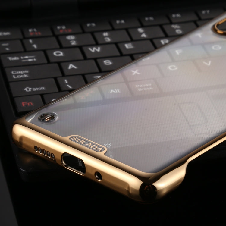For Huawei P30 Pro SULADA Borderless Drop-proof Vacuum Plating PC Case