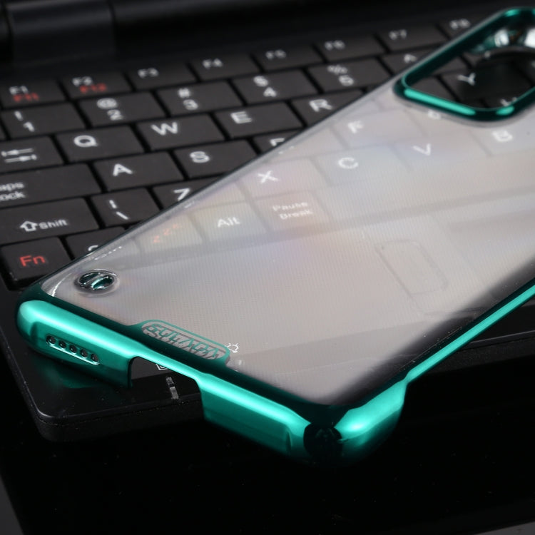 For Huawei P40 SULADA Borderless Drop-proof Vacuum Plating PC Case