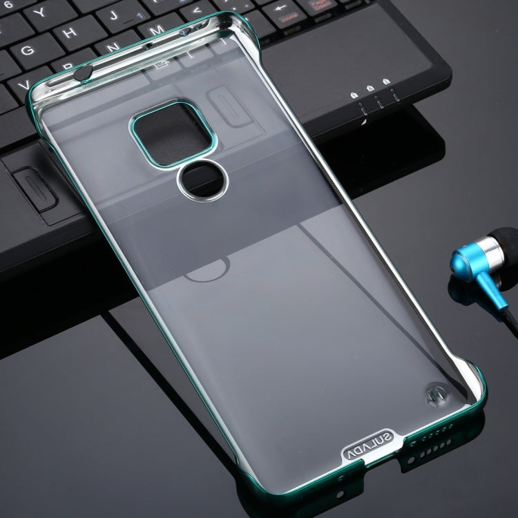 For Huawei Mate 20 SULADA Borderless Drop-proof Vacuum Plating PC Case