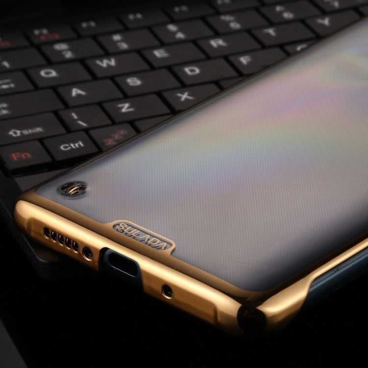 For Huawei Mate 20 SULADA Borderless Drop-proof Vacuum Plating PC Case