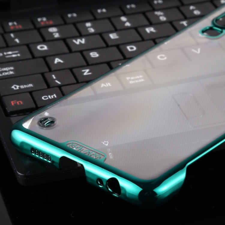 For Huawei P30 SULADA Borderless Drop-proof Vacuum Plating PC Case