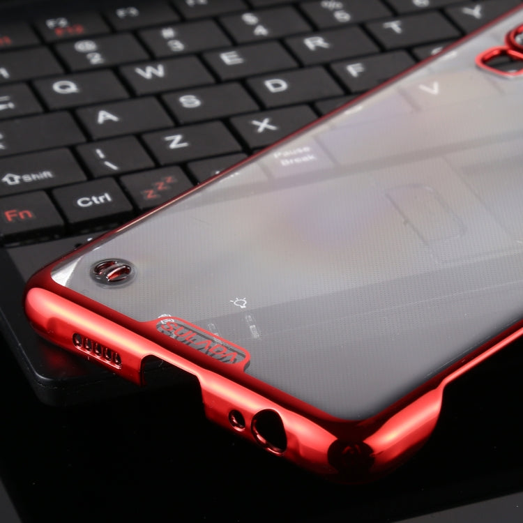 For Huawei P30 SULADA Borderless Drop-proof Vacuum Plating PC Case