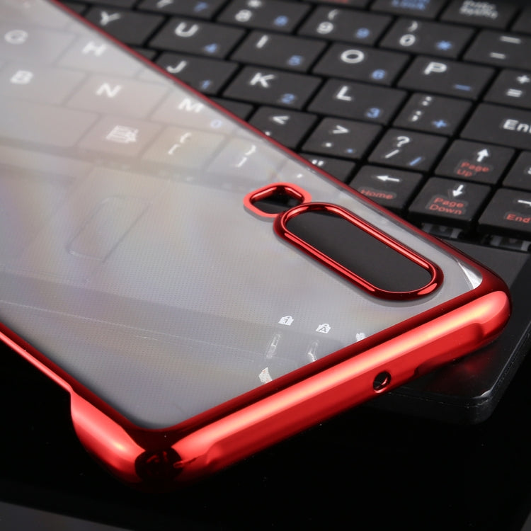 For Huawei P30 SULADA Borderless Drop-proof Vacuum Plating PC Case