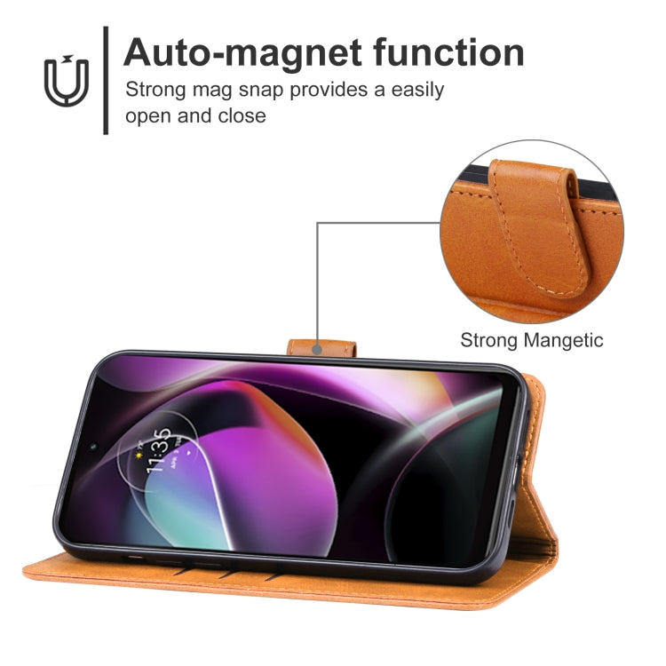 For Motorola Moto G 5G 2023 Leather Phone Case