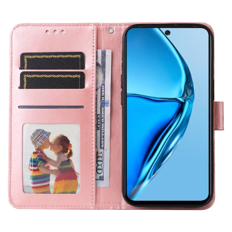 For Infinix Hot 20 4G Embossed Sunflower Leather Phone Case