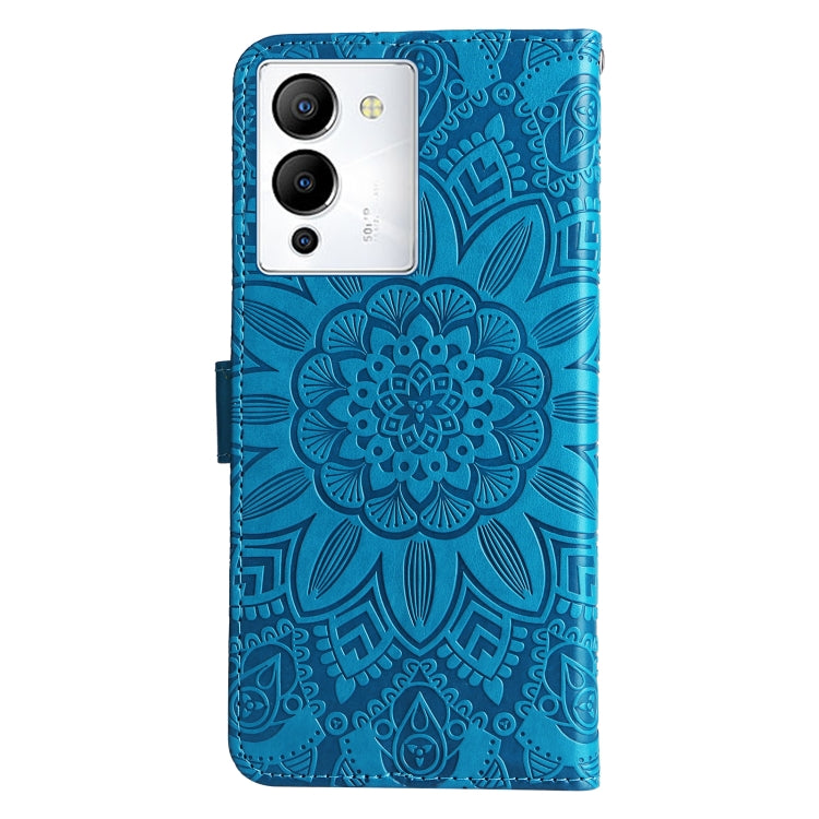 For Infinix Note 12 / G96 Embossed Sunflower Leather Phone Case