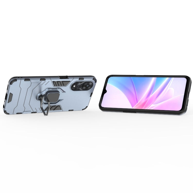For OPPO A58 5G Magnetic Ring Holder PC + TPU Phone Case