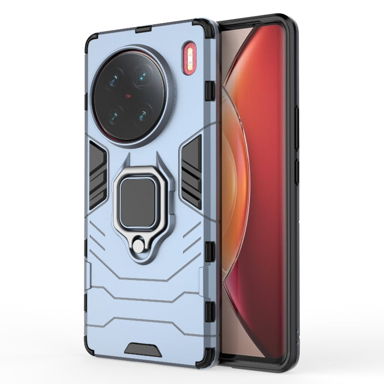 For vivo X90 Pro+ 5G Magnetic Ring Holder PC + TPU Phone Case