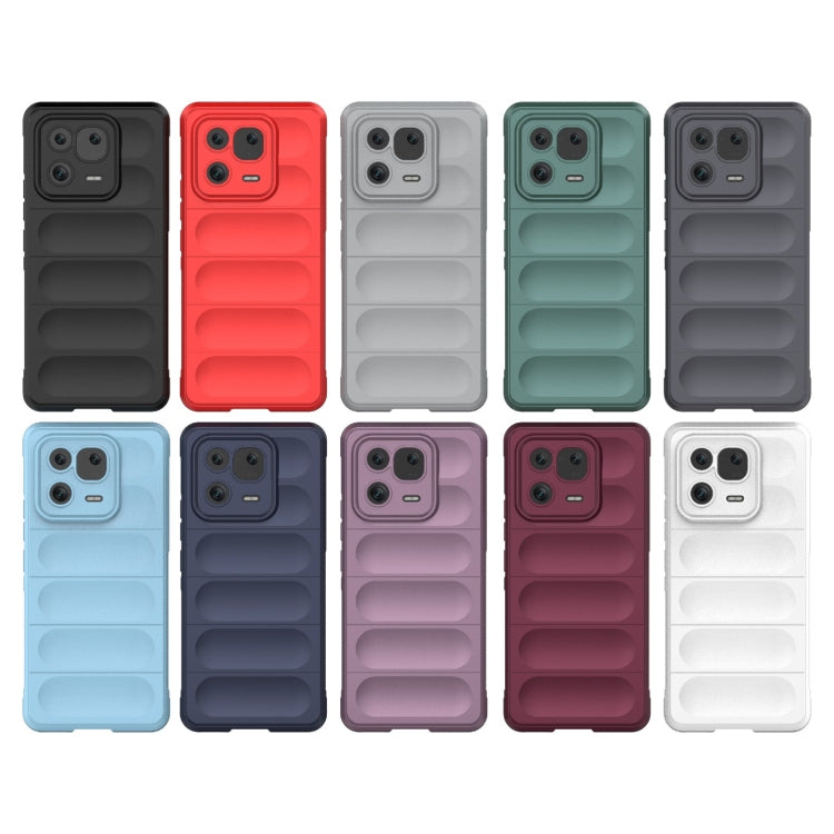 For Xiaomi 13 Pro 5G Magic Shield TPU + Flannel Phone Case