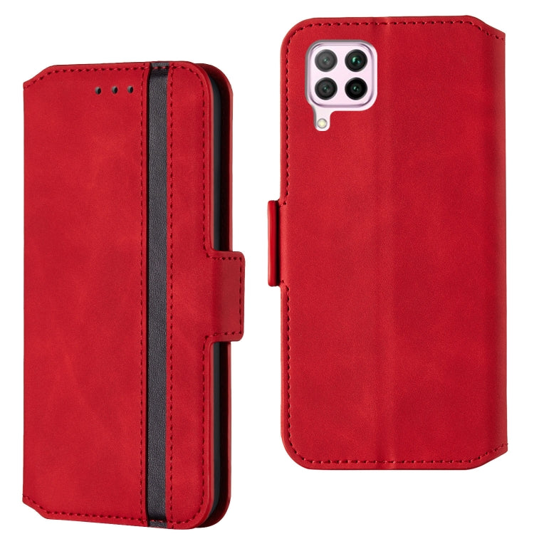 For Huawei P40 Lite Vintage Matte Oil-edge Horizontal Flip Leather Case with Bracket & Card Slots