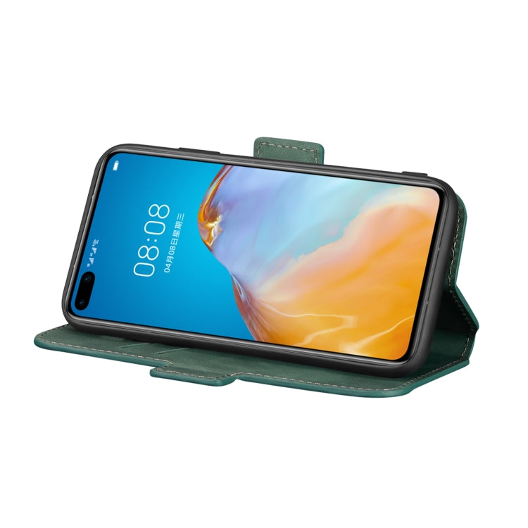 For Huawei P40 Pro Vintage Matte Oil-edge Horizontal Flip Leather Case with Bracket & Card Slots