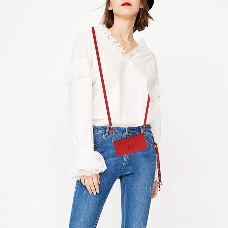 For Xiaomi 13 HT04 Skin Feel Sun Flower Embossed Flip Leather Phone Case with Lanyard