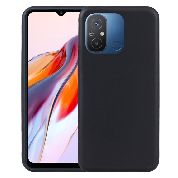 For Xiaomi Redmi 12C TPU Phone Case(Black)
