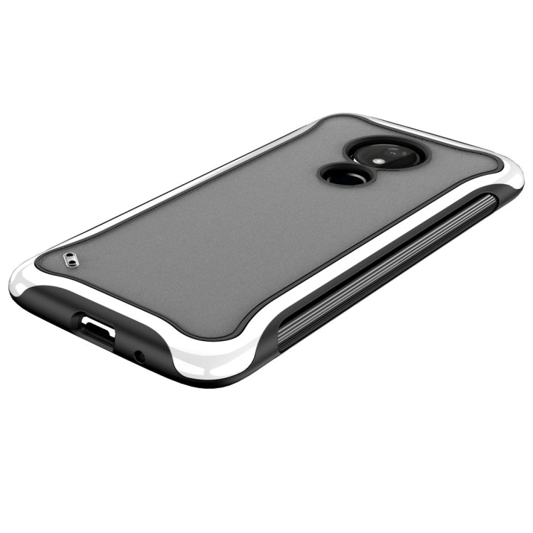 For Motorola Moto G7 Power Blade Series Transparent AcrylicProtective Case