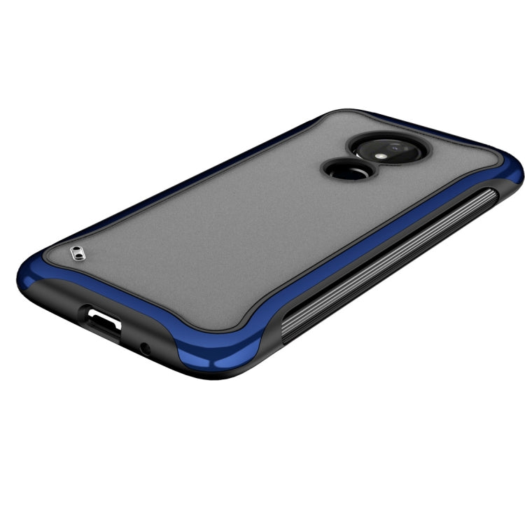 For Motorola Moto G7 Power Blade Series Transparent AcrylicProtective Case