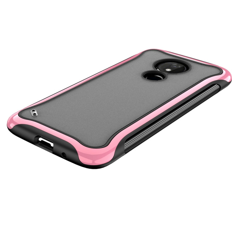 For Motorola Moto G7 Power Blade Series Transparent AcrylicProtective Case