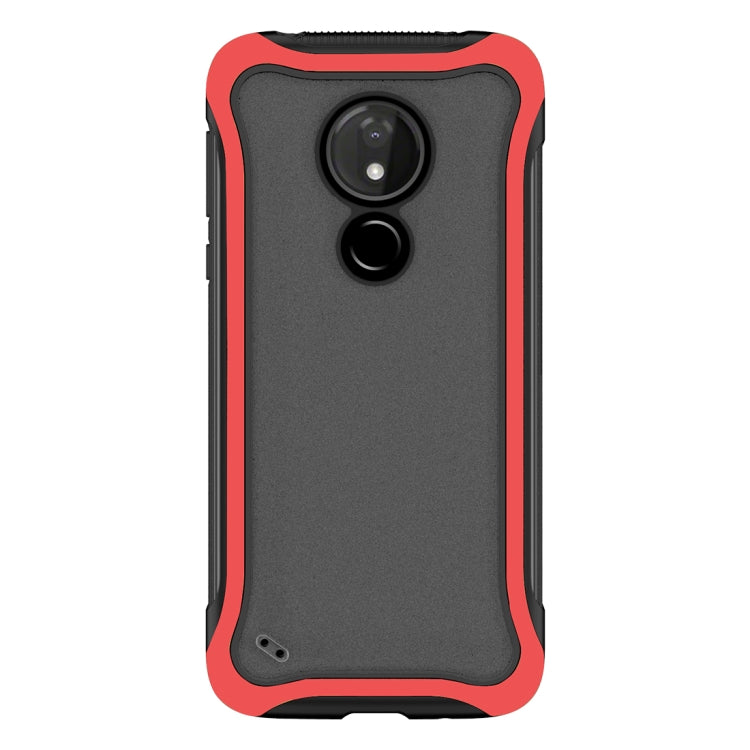 For Motorola Moto G7 Power Blade Series Transparent AcrylicProtective Case