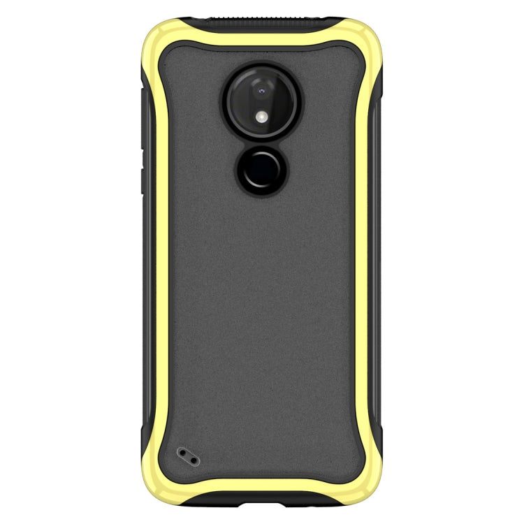 For Motorola Moto G7 Power Blade Series Transparent AcrylicProtective Case