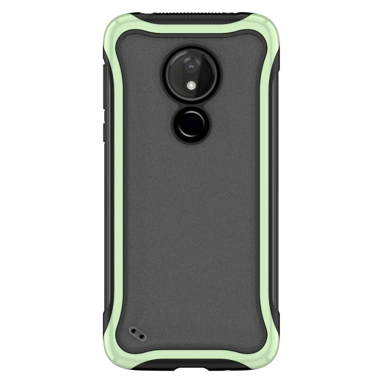 For Motorola Moto G7 Power Blade Series Transparent AcrylicProtective Case