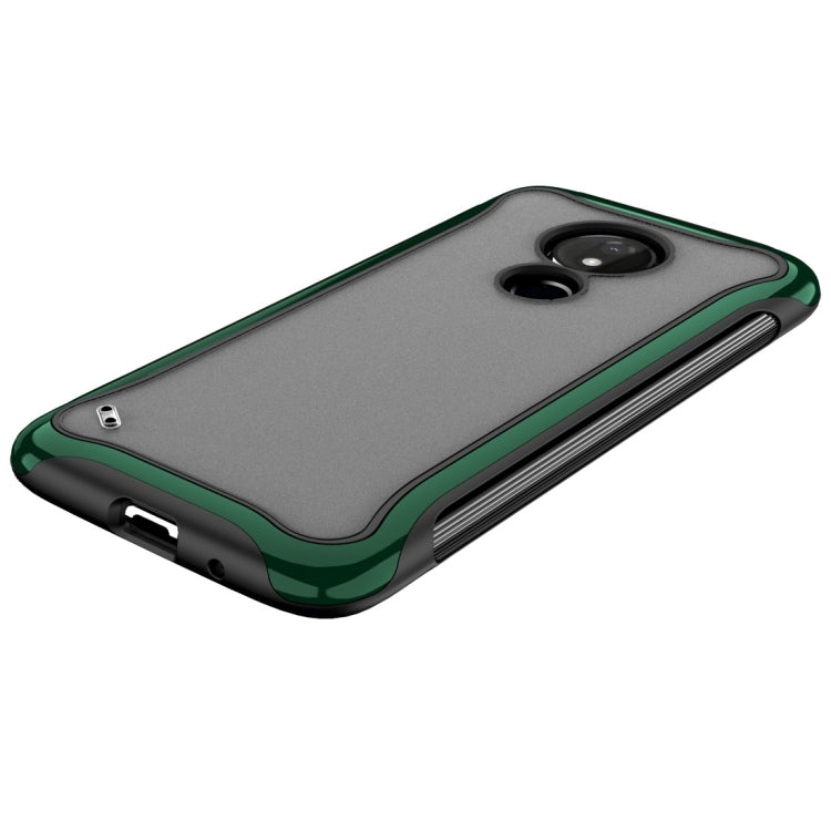 For Motorola Moto G7 Power Blade Series Transparent AcrylicProtective Case